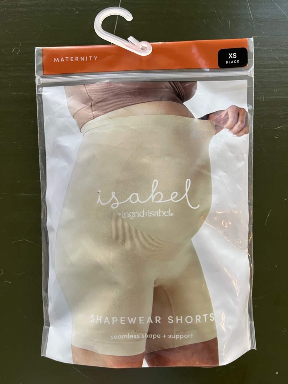 Black Maternity Shapewear Shorts